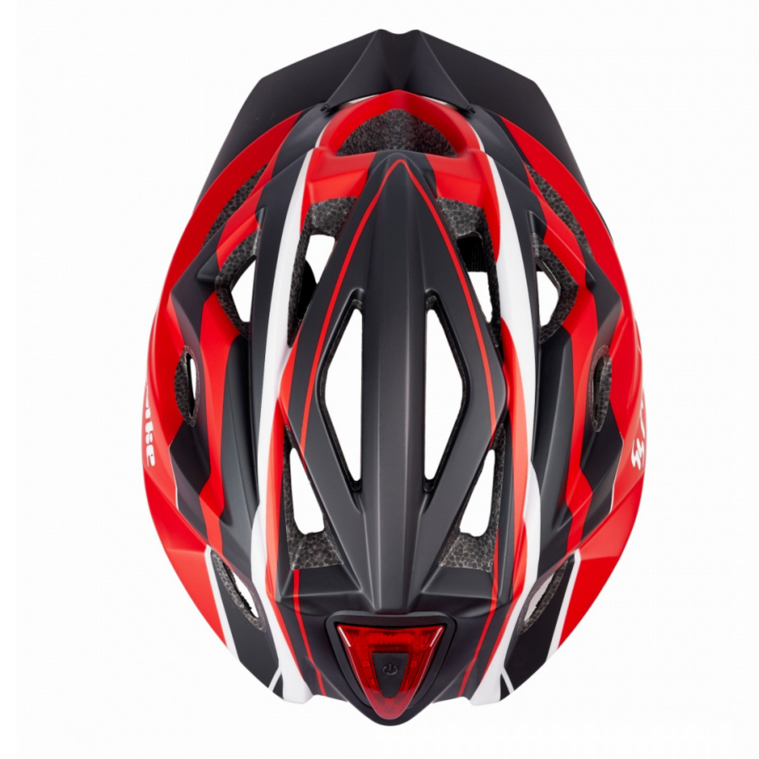 Red mountain bike discount helmet